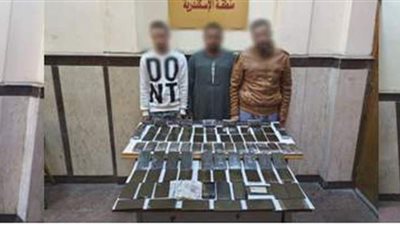 إحباط ترويج 205 طرب لمخدر الحشيش في الإسكندرية