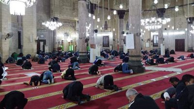 أول صلاة تراويح في رمضان بمسجد المرسي أبو العباس| صور