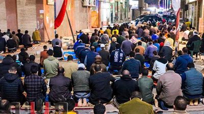 مظاهر أول صلاة تراويح في مطروح |فيديو وصور