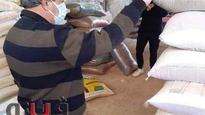 تموين الشرقية تضبط مصنعا بدون ترخيص بداخله 30 طن مواد خام مجهولة