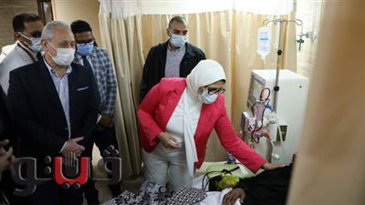 وزيرة الصحة تتفقد غرف العمليات بمستشفيات الأقصر