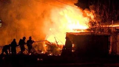 نفوق مواشي بحريق في منزل شمال قنا