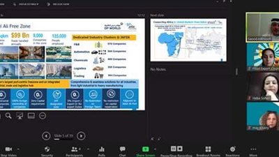 التصديرى للصناعات الغذائية يبحث سبل التعاون مع موانئ دبى