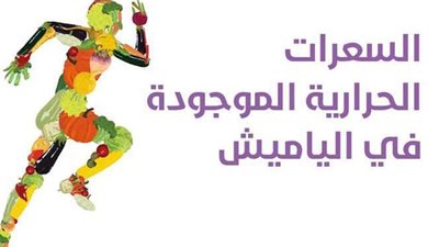 السعرات الحرارية الموجودة في الياميش | إنفوجراف