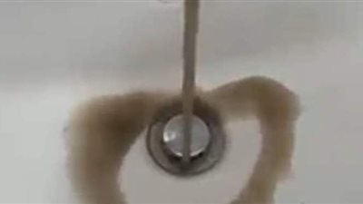 مياه المنوفية توضح سبب تغير لونها في الباجور| فيديو