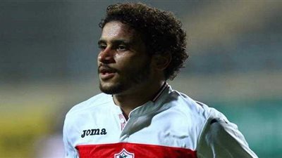 فقرة تأهيلية لعبد الله جمعة على هامش مران الزمالك