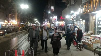 حملة لرفع الإشغالات عن شوارع حي ثان الإسماعيلية | صور