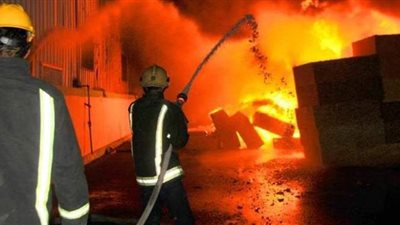 حريق في 5 أحواش بقرية في قنا