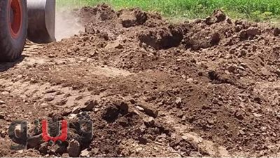 إزالة تعديات مخالفة بقرية 