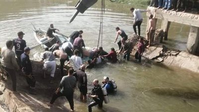 مصرع عامل أثناء أعمال إحلال وتجديد كوبري بكفر الشيخ