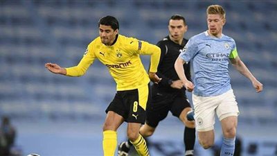 التشكيل الرسمي لمباراة مانشستر سيتي ودورتموند بدوري الأبطال