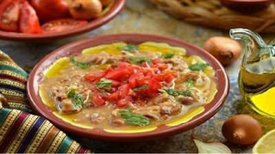 طريقة عمل الفول المدمس بالطحينة