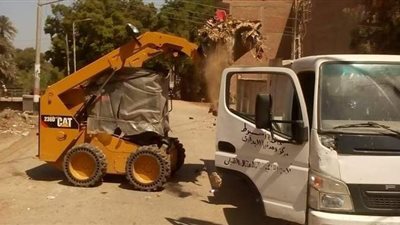 رفع ٧٠ طن قمامة في حملة نظافة بأسيوط