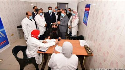 افتتاح وحدة الأشعة المقطعية بمستشفى أجا في الدقهلية | صور