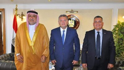 هشام توفيق يبحث فرص التعاون مع رئيس الاتحاد العربي للاستثمار والتطوير العقاري