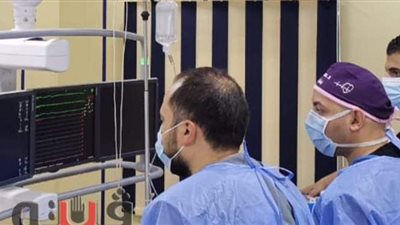 إجراء 5 حالات قسطرة قلبية بمستشفى الزقازيق العام