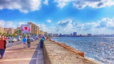 حالة الطقس في الإسكندرية غدا الجمعة 16-4-2021