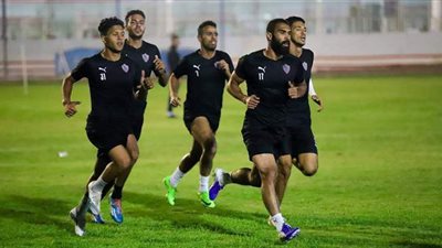 الزمالك يواصل تدريباته استعدادا للقاء القمة