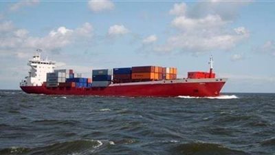 جنوح سفينة شحن تركية بالقرب من جزيرة بوزجادا