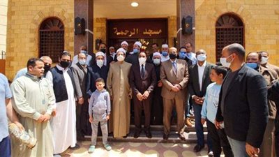 محافظ مطروح يفتتح مسجد الرحمة بمساكن الكيلو 4 الجديدة | صور