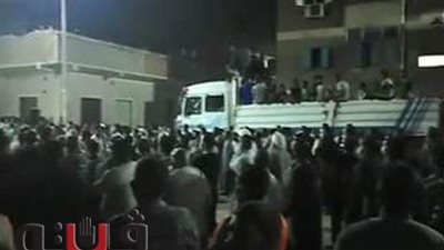 أتوبيس أسيوط.. المئات من أهالي 