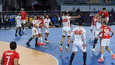 تعادل الأهلي والزمالك في قمة دوري اليد.. ومباراة فاصلة لحسم اللقب