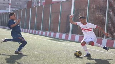 الزمالك 2003 يفوز على إنبي ويواصل صدارة دوري الجمهورية للناشئين