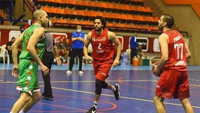 رجال سلة الأهلي يخسر أمام سبورتنج في الدوري