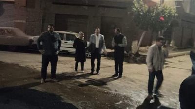 بعد هبوط أرضى.. محافظ المنوفية يكلف بإعادة الرصف أمام المستشفى التعليمي