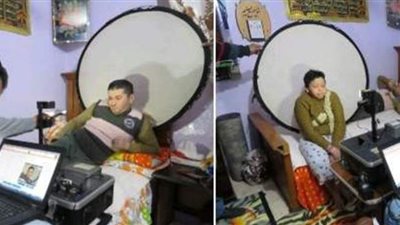 مأمورية شرطية لاستخراج الوثائق لمريضة بالمستشفى وشقيقين من ذوى الاحتياجات