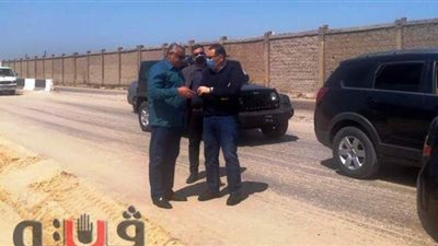 غراب يتابع توسعة شارع الشهيد طيار ونزلة كوبرى شرويدة بالزقازيق