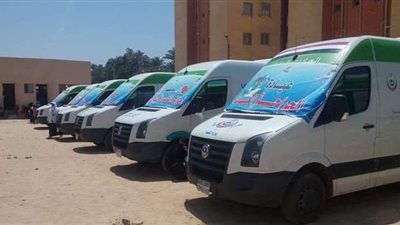 صحة المنيا توقع الكشف على 1408 حالات خلال قافلة طبية بالشيخ عبادة