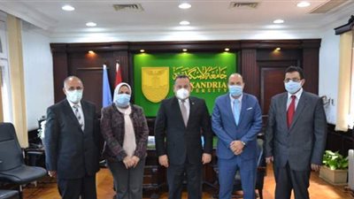 جامعة الإسكندرية تفوز بمسابقة تصميم مجمع النورى بالعراق