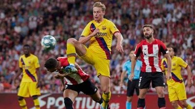 التشكيل الرسمي لمواجهة برشلونة ضد أتلتيك بيلباو بنهائي كأس ملك إسبانيا