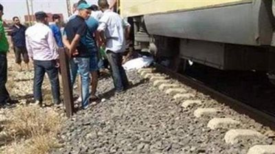 الاستماع لشهود العيان في وفاة شاب أسفل عجلات القطار بالعياط