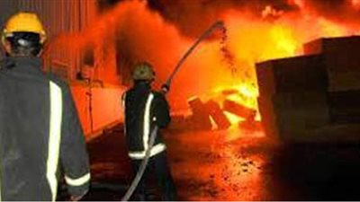 استعجال تقرير الأدلة الجنائية حول حريق محل في رمسيس