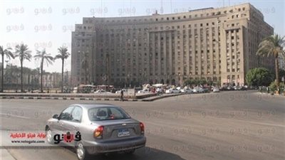 هدوء وسيولة مرورية بميدان التحرير