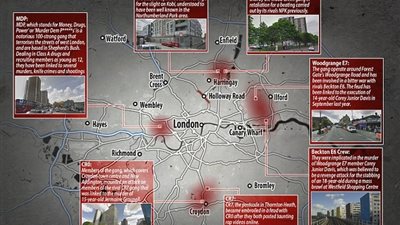 ديلي ميل: ارتفاع ملحوظ بأرقام الجريمة في بريطانيا 2018