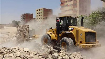 تنفيذ 60 حالة تعدى على أملاك الدولة بأبو النمرس