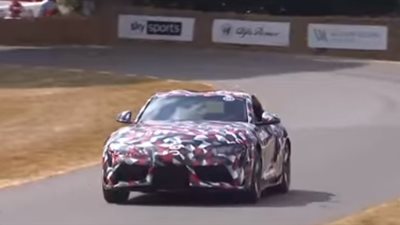 تويوتا سوبرا بقوة 400 حصان (فيديو)