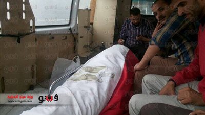 نقل شهيد الواجب ببورسعيد إلى مسقط رأسه بالشرقية