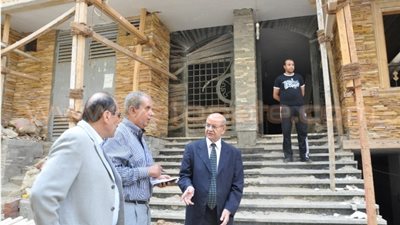 بالصور.. محافظ الجيزة يقرر مراجعة تراخيص العقارات تحت الإنشاء