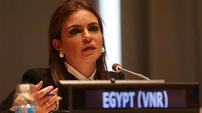 وزيرة التعاون الدولى تعرض تقرير مصر عن التنمية المستدامة بنيويورك