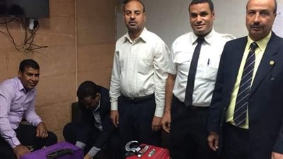 ضبط أدوية تجميل بحوزة راكب قادم من الكويت بـ 120 ألف جنيه