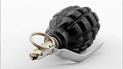 العثور على قنبلة يدوية أمام قسم أول شبرا الخيمة