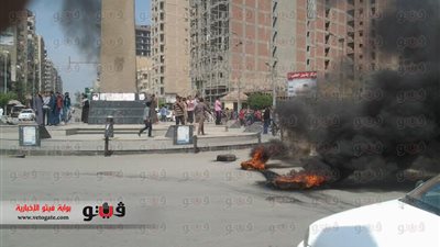 انتظام الحركة المرورية بميدان 