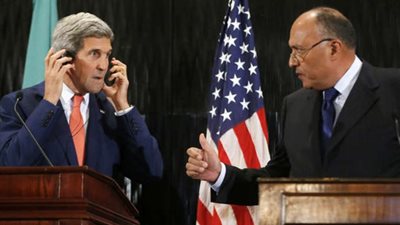 كيري لـ«شكري»: مصر تواجه تحديات وبحاجة لدفع الاقتصاد