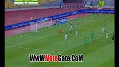 بالفيديو.. «الألفي» يهدد مرمى الزمالك بتسديدة بجانب القائم