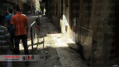 أقباط الخصوص  ينظمون وقفة للتنديد بأحداث العنف