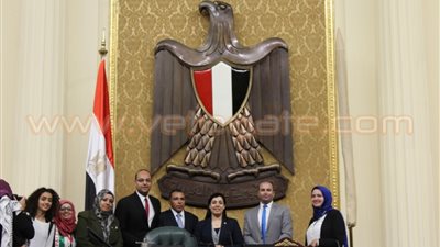 بالصور.. ماهرة الجمل: مصر صمام أمان القضية الفلسطينية